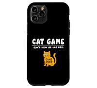 Divertido Juego de Gatos Don't Look Game Over para mamá, papá y niños Carcasa para iPhone 11 Pro