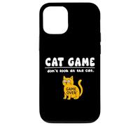 Divertido Juego de Gatos Don't Look Game Over para mamá, papá y niños Carcasa para iPhone 12/12 Pro