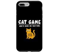 Divertido Juego de Gatos Don't Look Game Over para mamá, papá y niños Carcasa para iPhone 7 Plus/8 Plus