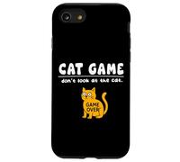 Divertido Juego de Gatos Don't Look Game Over para mamá, papá y niños Carcasa para iPhone SE (2020) / 7/8