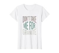 Divertido Juego de geología, Coleccionismo de Rocas, Humor Rockhound Camiseta gráfica económica, Mujer, Blanco, M