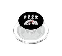 Divertido Juego de Mano para carpintería con Sierra de Mesa Rock Paper Scissors PopSockets PopGrip para MagSafe