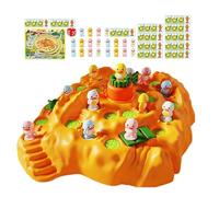 Divertido juego de mesa de patos interactivos, juego de mesa de , juguete educativo con mecánica de combate para promover el pensamiento lógico para niños a partir de 3 años, 24,5 x 21 x 7 cm