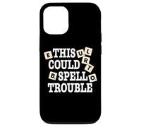 Divertido juego de mesa This Could Spell Trouble Carcasa para iPhone 12/12 Pro