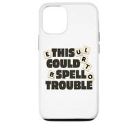Divertido juego de mesa This Could Spell Trouble Carcasa para iPhone 12/12 Pro