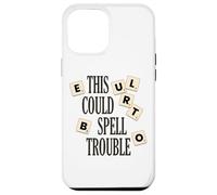 Divertido juego de mesa This Could Spell Trouble Carcasa para iPhone 12 Pro Max