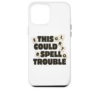 Divertido juego de mesa This Could Spell Trouble Carcasa para iPhone 12 Pro Max