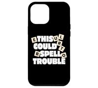 Divertido juego de mesa This Could Spell Trouble Carcasa para iPhone 12 Pro Max