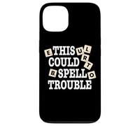 Divertido juego de mesa This Could Spell Trouble Carcasa para iPhone 13