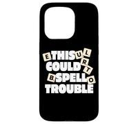 Divertido juego de mesa This Could Spell Trouble Carcasa para iPhone 15 Pro