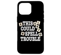 Divertido juego de mesa This Could Spell Trouble Carcasa para iPhone 16 Pro Max