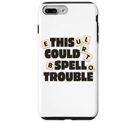 Divertido juego de mesa This Could Spell Trouble Carcasa para iPhone 7 Plus/8 Plus