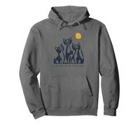 Divertido Juego de Palabras con Gatos No Termina hasta Que Las señoras de los Gatos canten Sudadera con Capucha
