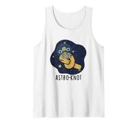 Divertido Juego de Palabras de Astronauta con Nudos astrológicos. Camiseta sin Mangas