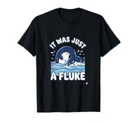 Divertido Juego de Palabras de Cola de Ballena era Solo una Ballena Fluke Viendo Camiseta