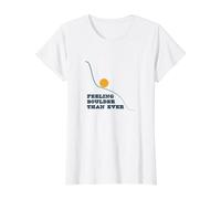 Divertido Juego de Palabras de Escalada Sentir Roca Que Nunca Camiseta gráfica económica, Mujer, Blanco, XL