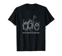 Divertido Juego de Palabras de Golf Par-tee Tiempo con el Paquete de Hack Camiseta gráfica económica, Hombre, Negro, M