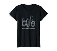 Divertido Juego de Palabras de Golf Par-tee Tiempo con el Paquete de Hack Camiseta gráfica económica, Mujer, Negro, XS