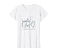 Divertido Juego de Palabras de Golf Par-tee Tiempo con el Paquete de Hack Camiseta gráfica económica, Mujer, Blanco, XS