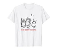 Divertido Juego de Palabras de Golf Par-tee Tiempo con el Paquete de Hack Camiseta gráfica económica, Hombre, Blanco, S