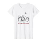 Divertido Juego de Palabras de Golf Par-tee Tiempo con el Paquete de Hack Camiseta gráfica económica, Mujer, Blanco, XL