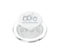 Divertido Juego de Palabras de Golf Par-tee Tiempo con el Paquete de Hack PopSockets PopGrip para MagSafe