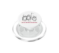 Divertido Juego de Palabras de Golf Par-tee Tiempo con el Paquete de Hack PopSockets PopGrip para MagSafe