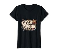 Divertido Juego de Palabras de Oso a la Parrilla - BBQ Grill Party Camiseta gráfica económica
