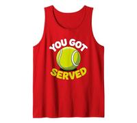 Divertido Juego de Palabras de «You Got Served», Bonita Pelota de Tenis Camiseta sin Mangas