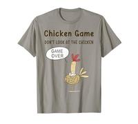 Divertido Juego De Pollo No Mire El Pollo Meme Camiseta