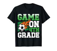 Divertido Juego en 4to Grado Jugador de fútbol de Vuelta a la Escuela niños Camiseta