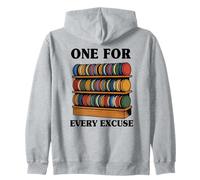 Divertido Jugador de Disc Golf, una Excusa para Cada Disc-Golf Sudadera con Capucha
