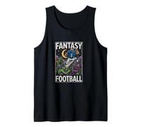 Divertido Jugador de fútbol de fantasía vence a los Monstruos Diciendo Camiseta sin Mangas