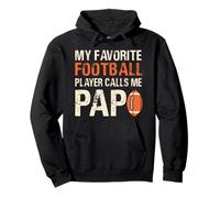 Divertido Jugador de fútbol me Llama papo Sports Family Cita papá Sudadera con Capucha