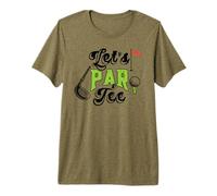 Divertido Jugador de Golf Let's Par tee Golfing Team Regalo Camiseta Premium