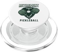 Divertido Jugador de Pickle Ball Jubilado Hombres Pickleball PopSockets PopGrip para MagSafe