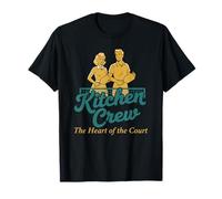 Divertido Jugador de Pickleball Kitchen Crew Heart of The Court Camiseta