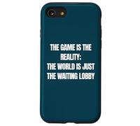 Divertido Jugador El Juego Es Realidad Esperando Lobby Videojuegos Carcasa para iPhone SE (2020) / 7/8