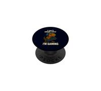 Divertido Jugador T-Rex, no Puedo ser Adulto Ahora, Estoy Jugando a un Lindo Dinosaurio PopSockets PopGrip Adhesivo