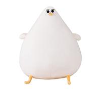 Divertido juguete de peluche de pollo gordito, bonita almohada de peluche de dibujos animados, creativa para niños y niñas (10.3 pulgadas)
