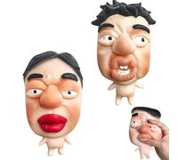 Divertido juguete para apretar My Colleague's suave, lindo y divertido juguetes divertidos de oficina, regalos de incorporación de oficina, novedosos juguetes para aliviar el estrés (01+02)