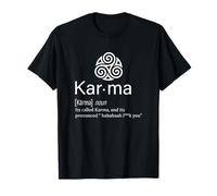 Divertido Karma Definición Sarcástica Venganza Cita Yoga Camiseta