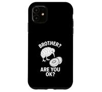 Divertido Kiwi Bird Fruit Brother Are You Ok Broma Carcasa para iPhone 11