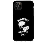 Divertido Kiwi Bird Fruit Brother Are You Ok Broma Carcasa para iPhone 11 Pro MAX