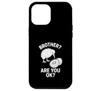 Divertido Kiwi Bird Fruit Brother Are You Ok Broma Carcasa para iPhone 12 Pro MAX