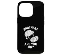 Divertido Kiwi Bird Fruit Brother Are You Ok Broma Carcasa para iPhone 13 Pro