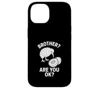 Divertido Kiwi Bird Fruit Brother Are You Ok Broma Carcasa para iPhone 14
