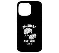 Divertido Kiwi Bird Fruit Brother Are You Ok Broma Carcasa para iPhone 14 Pro MAX