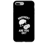 Divertido Kiwi Bird Fruit Brother Are You Ok Broma Carcasa para iPhone 7 Plus/8 Plus