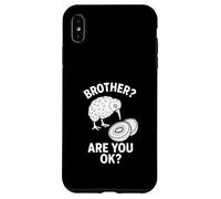 Divertido Kiwi Bird Fruit Brother Are You Ok Broma Carcasa para iPhone XS MAX